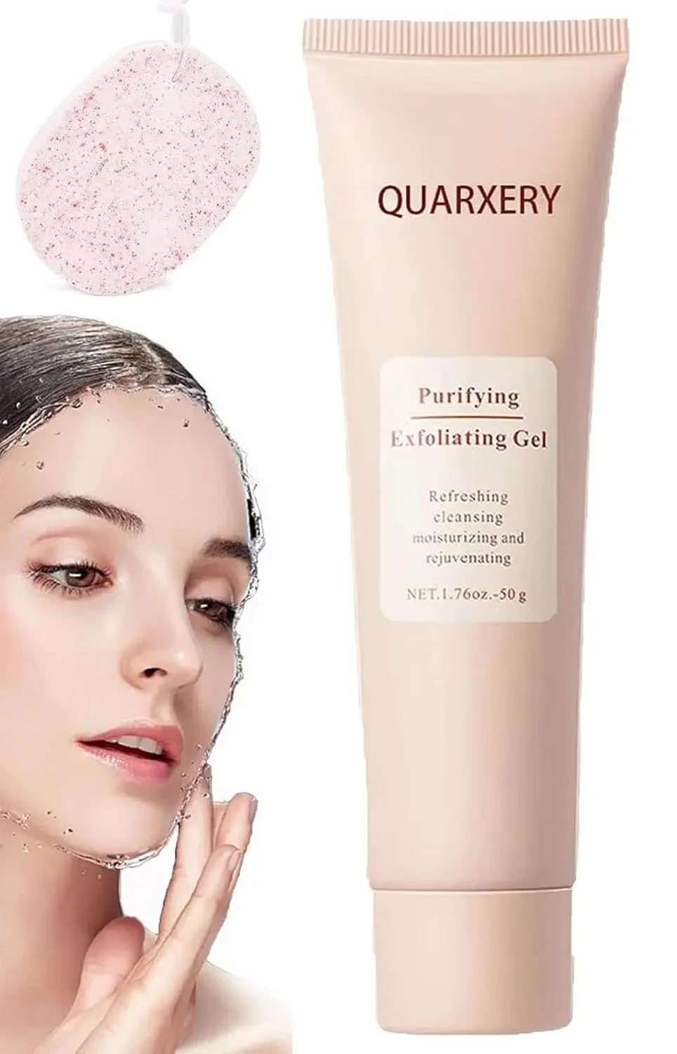 50g soins de la peau blanchissant hydratant réparation visage gommage nettoyant visage exfoliant Gel acné points noirs traitement crème d'élimination