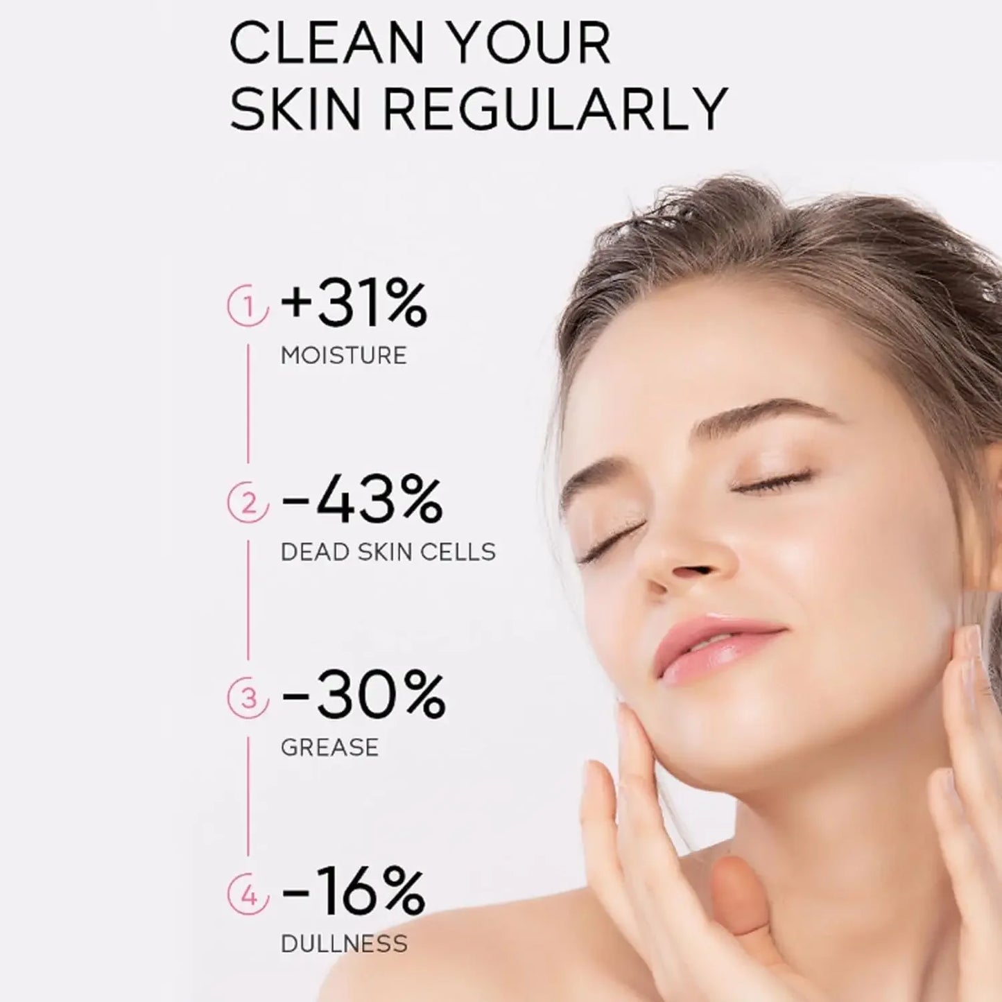 50g soins de la peau blanchissant hydratant réparation visage gommage nettoyant visage exfoliant Gel acné points noirs traitement crème d'élimination